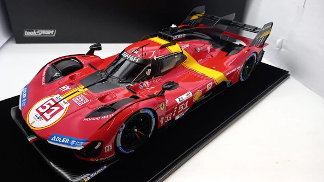 Look Smart 1:12 - Model car - Ferrari 499P AF Corse N.51...