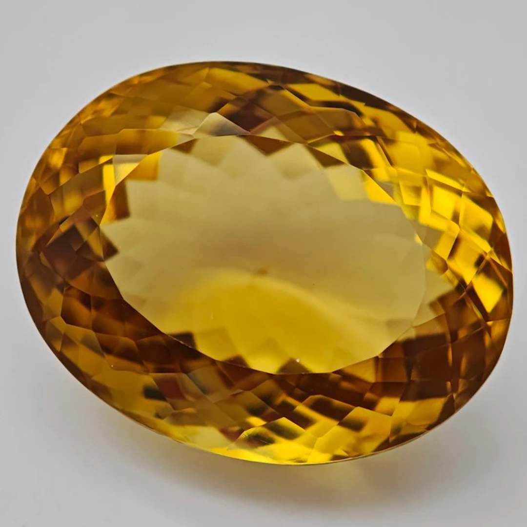 No reserve price Citrine - 58.74 ct - Antwerp Laboratory...