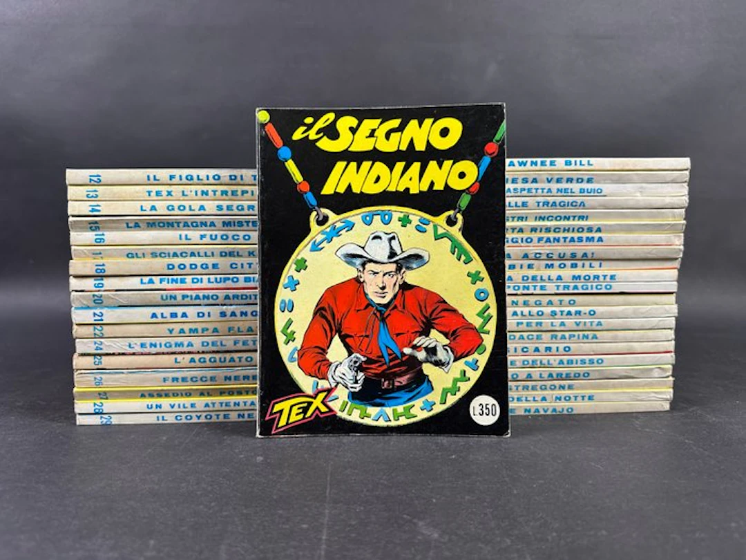 Tex nn. 11/22, 24/44, 46/51 - Tex Gigante - 39 Album - Reprint - 1964