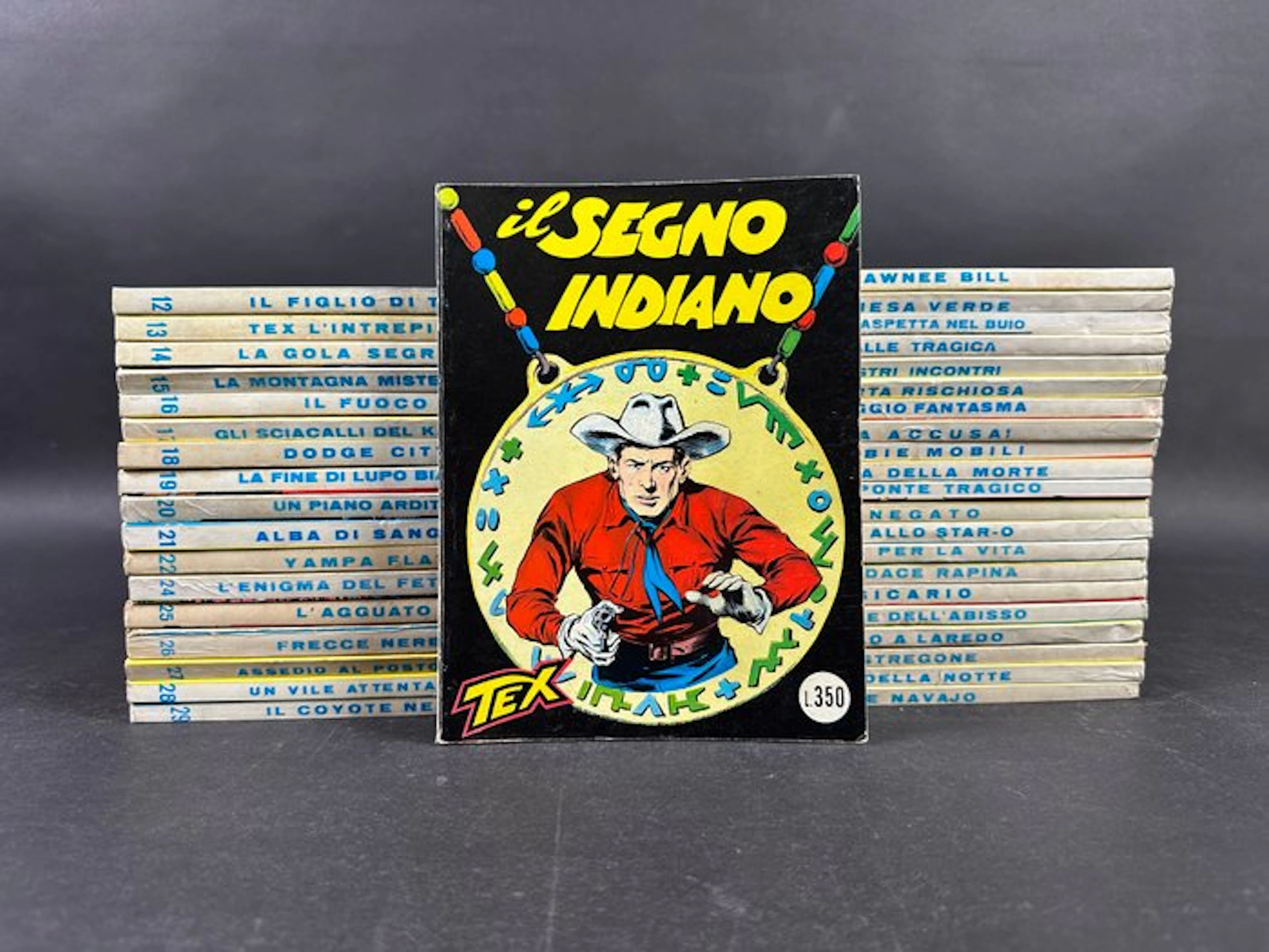 Tex nn. 11/22, 24/44, 46/51 - Tex Gigante - 39 Album - Reprint - 1964