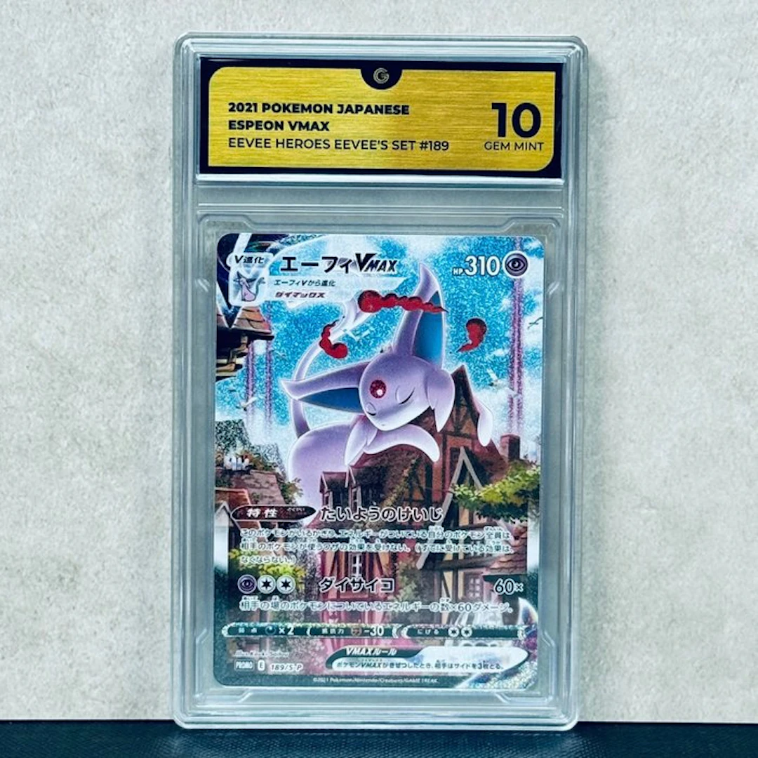 Pokémon Graded card - Espeon VMAX #189 2021 Pokemon...