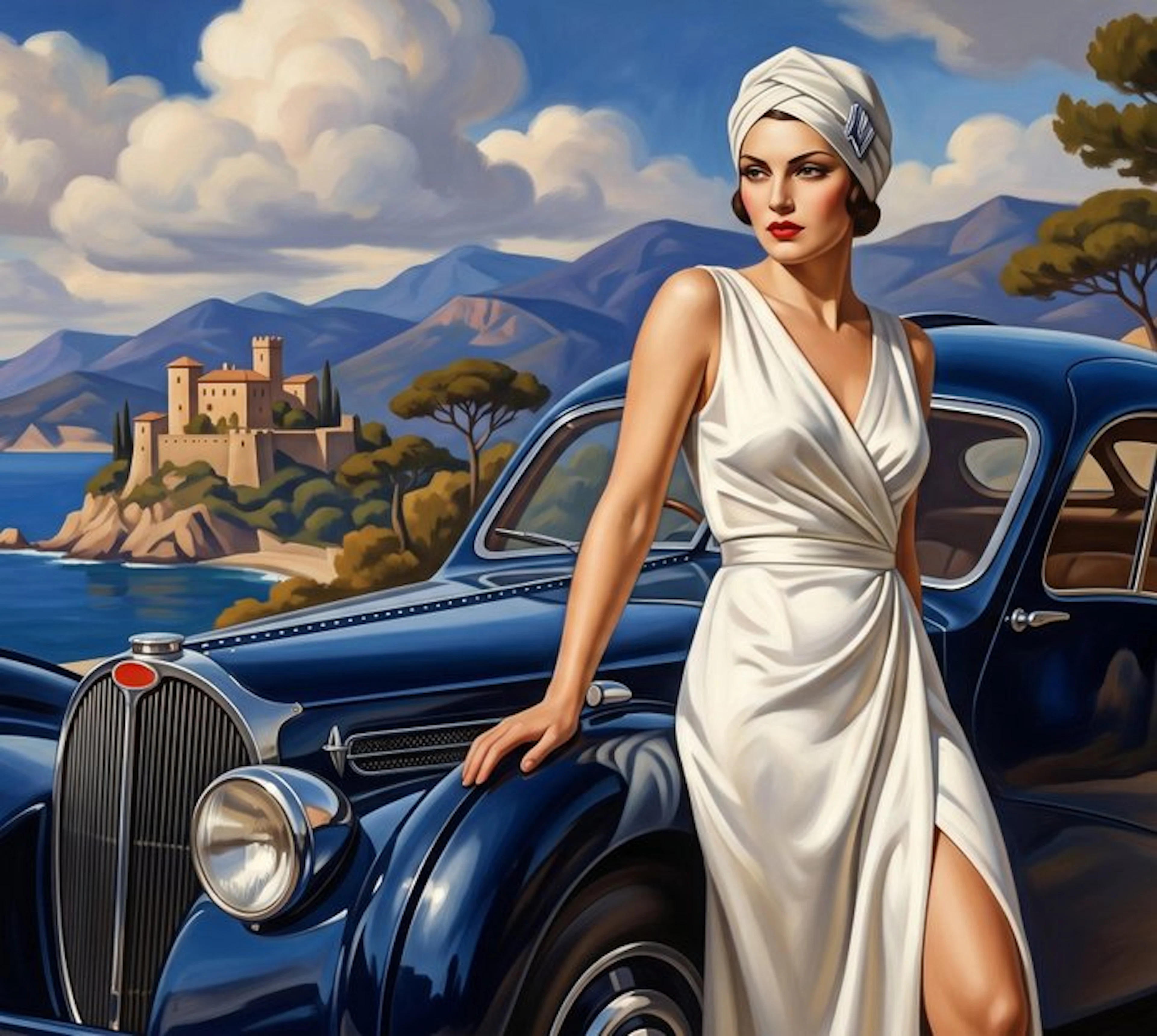 CREATIVE_HUB - Portovenere and my Bugatti Type 57SC Atlantic