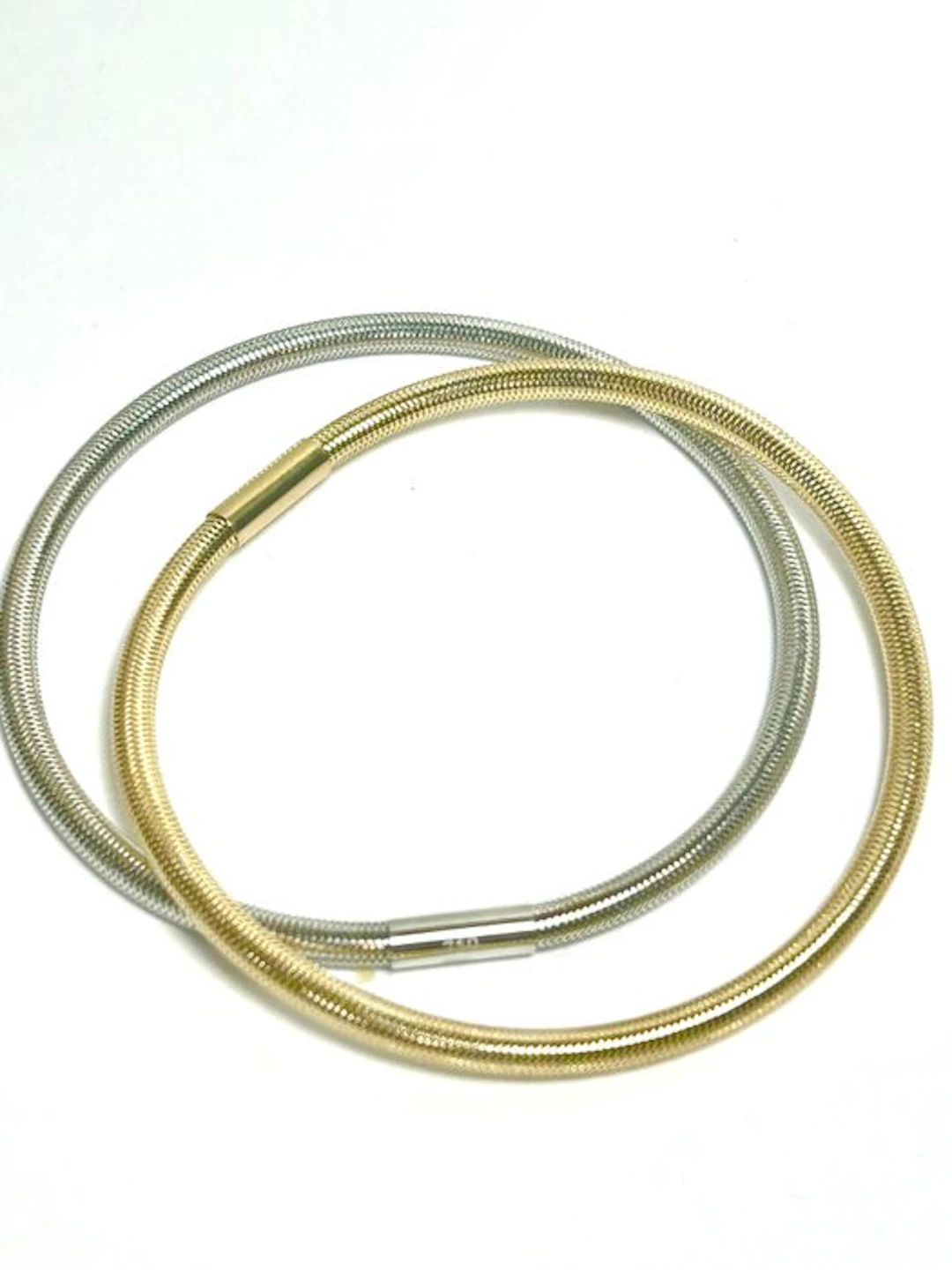 Bracelet - 18 kt. White gold, Yellow gold