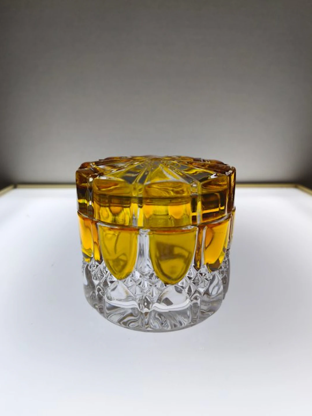 Val Saint Lambert - Sugar bowl - Crystal
