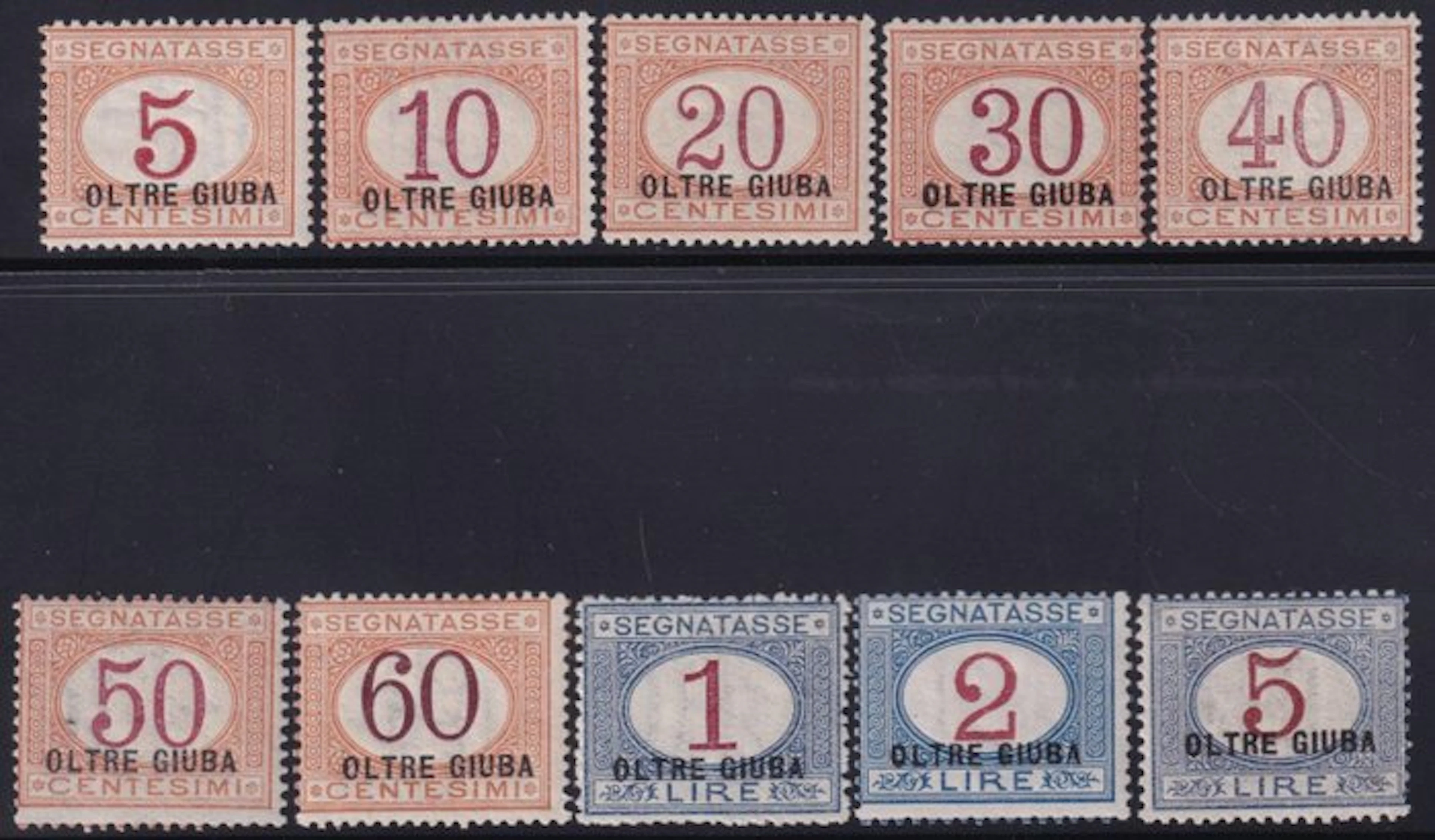 Italian Jubaland 1925 - Tax stamp