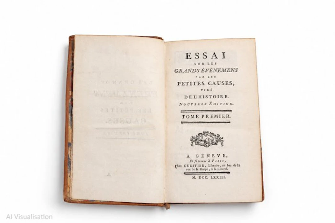 Richer - Grands Événemens par les Petites Causes - 1773