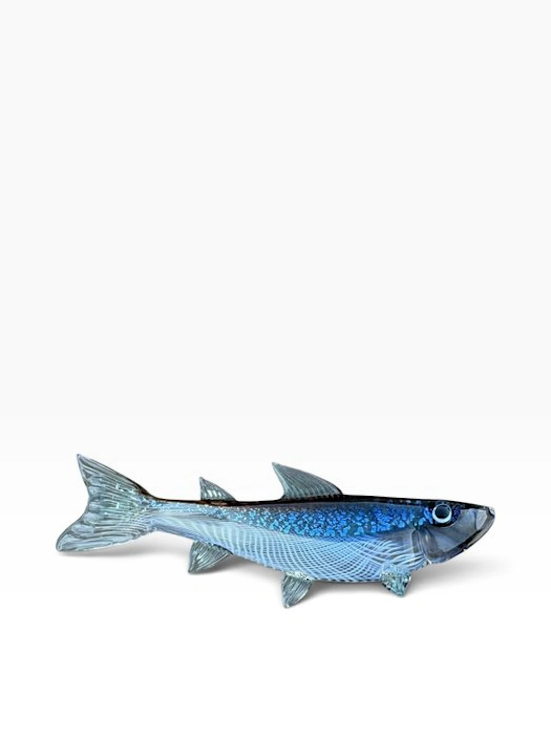 Vittorio Costantini - Sculpture, Pesce d’acqua salata - 3.2 cm - Murano glass