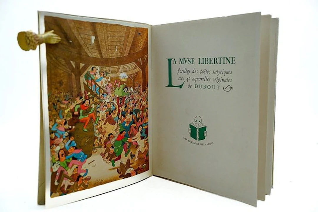 Collectif / Dubout - La Muse Libertine. Florilège des Poètes Satyriques - 1957