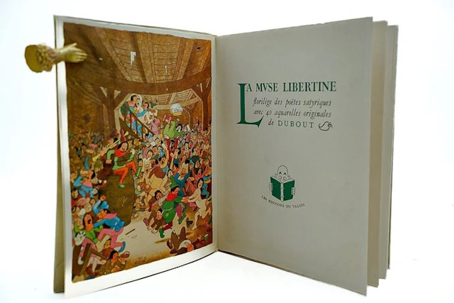 Collectif / Dubout - La Muse Libertine. Florilège des Poètes Satyriques - 1957