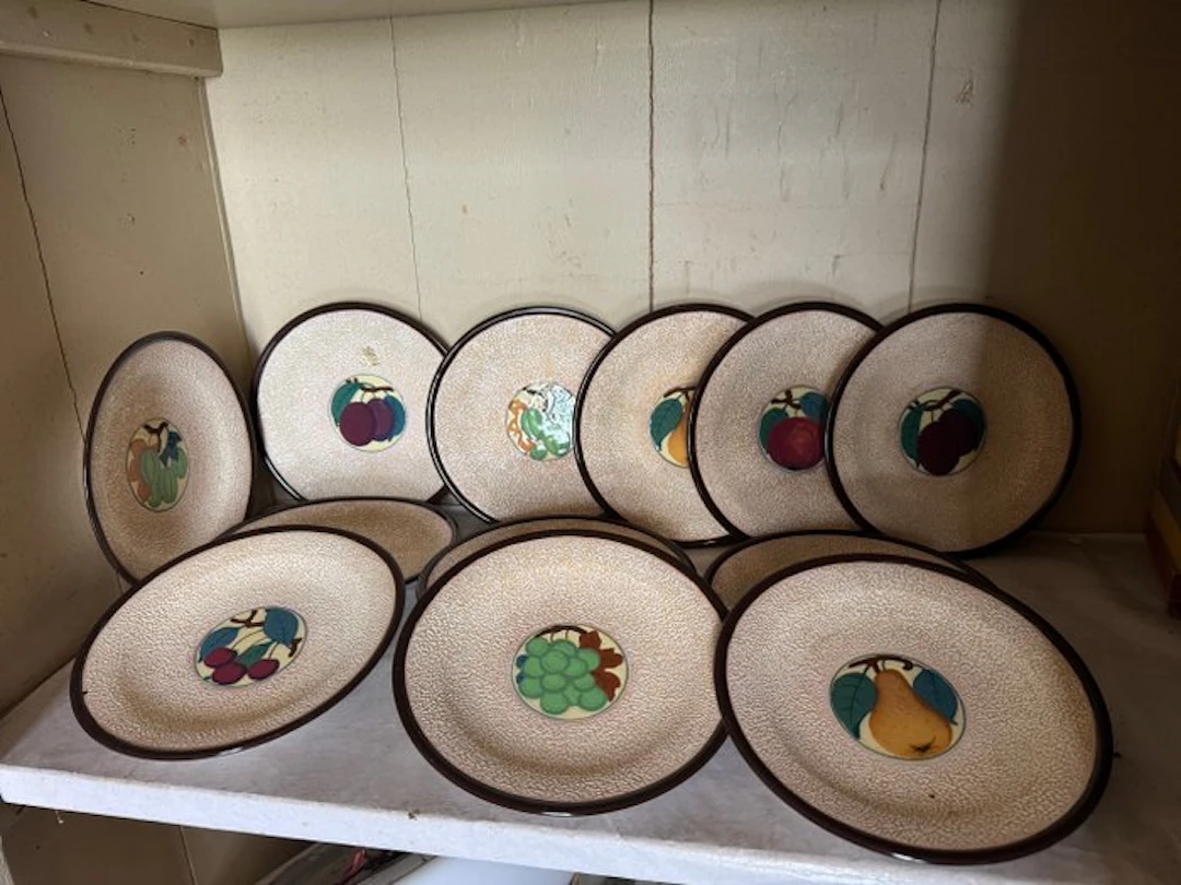 Denby Orchard - Charger plate (12) - Earthenware, Glaze