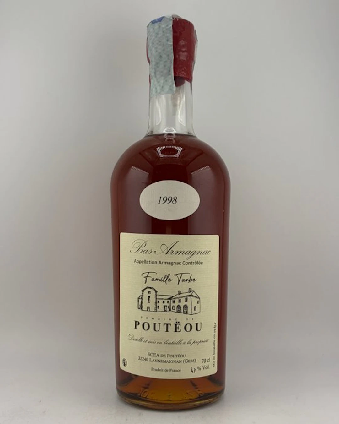 Poutëou 1998 - Bas Armagnac propriétaire - b. 2025 - 70cl