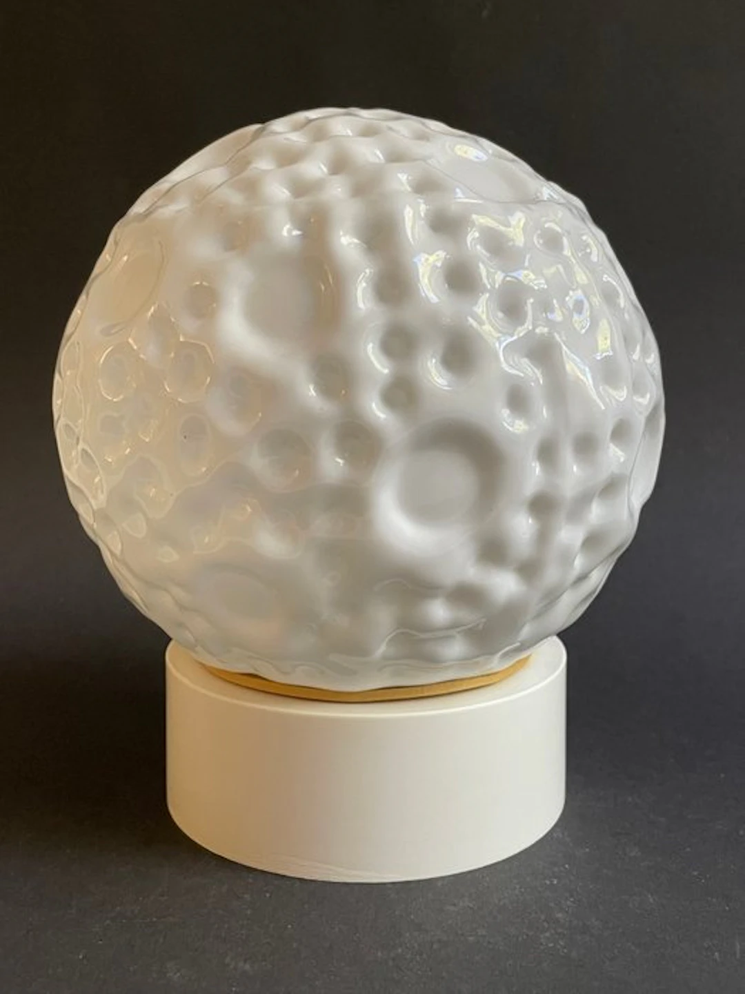 Hanging lamp - Moon - Glass, Plastic