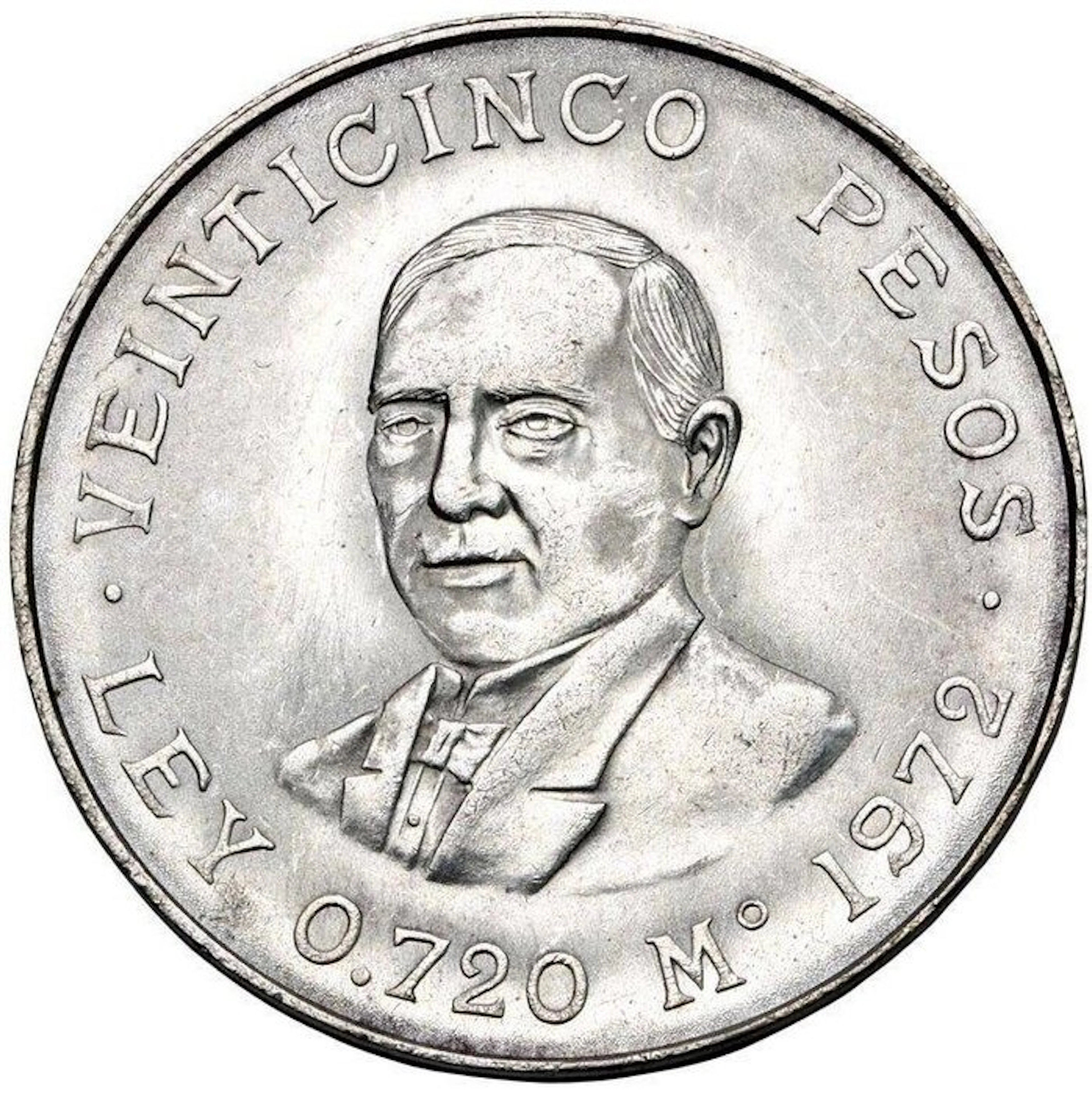 Mexico. 25 Pesos 1972 - NGC MS64