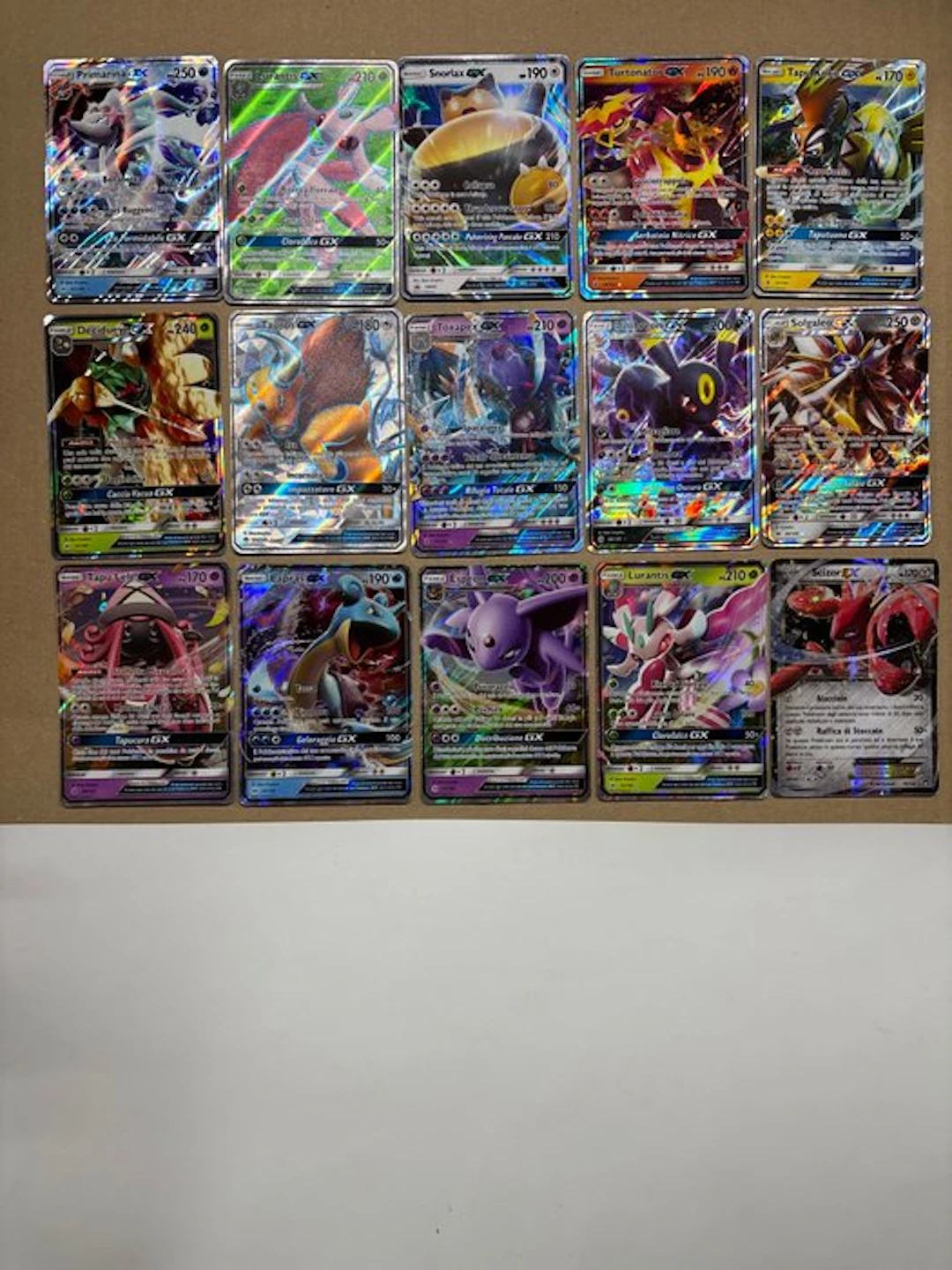 Pokémon - 15 Mixed collection - Sun & Moon
