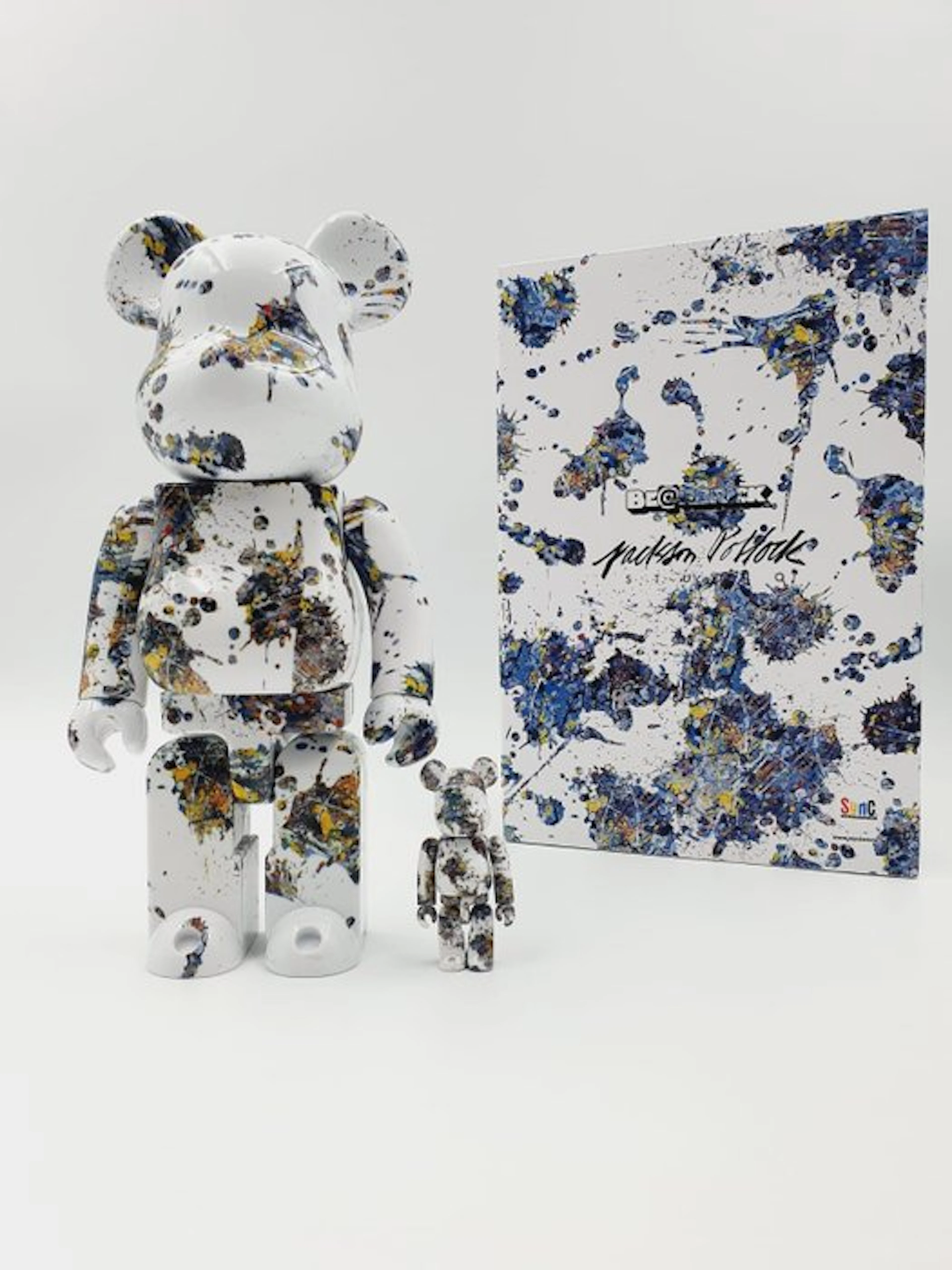 Medicom Toy x Jackson Pollock - Be@rbrick Jackson Pollock...