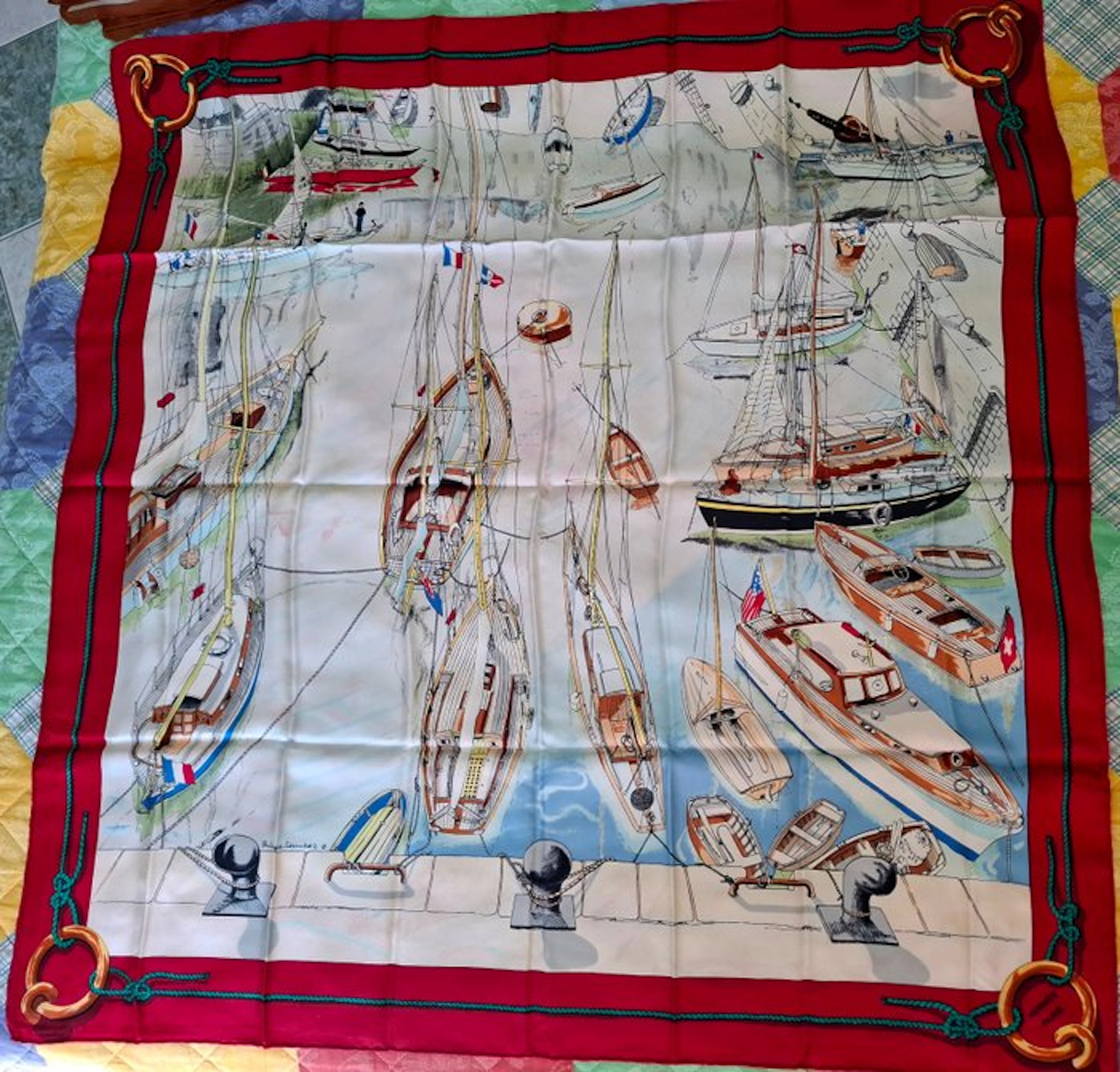 Hermès - Belle-Île – Le Port - Foulard