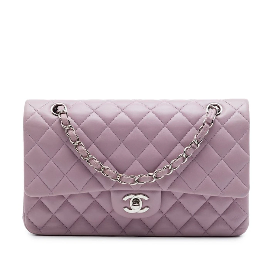 Chanel - Medium Classic Lambskin Double Flap - Bag