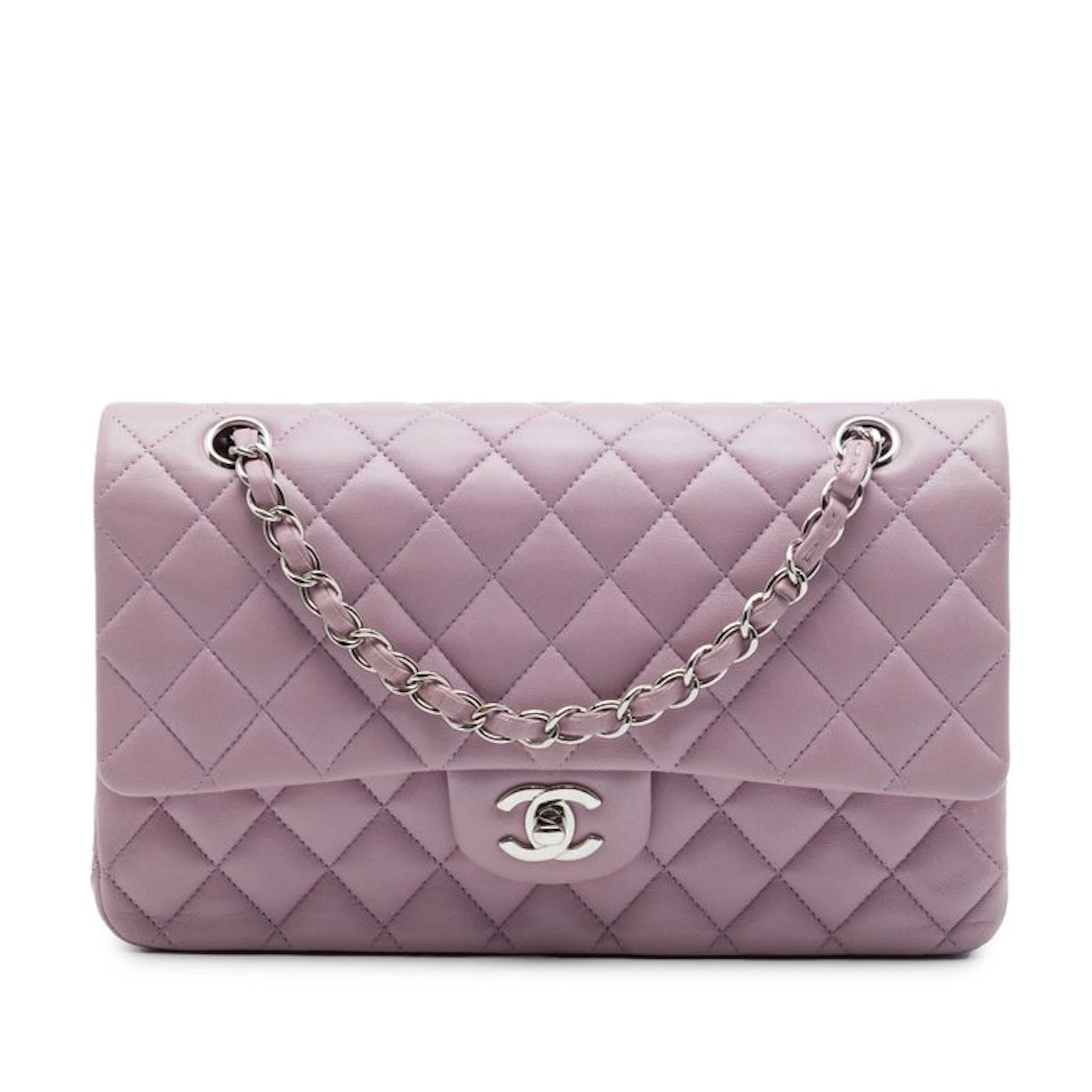Chanel - Medium Classic Lambskin Double Flap - Bag