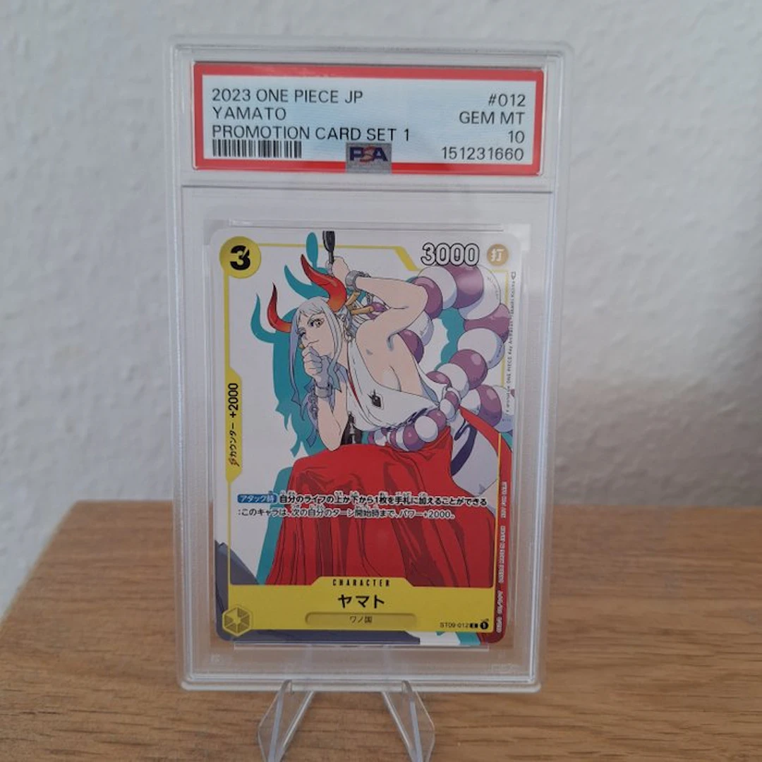 Bandai Graded card - One Piece - Yamato #12 Promotion Card Set 1 - PSA 10