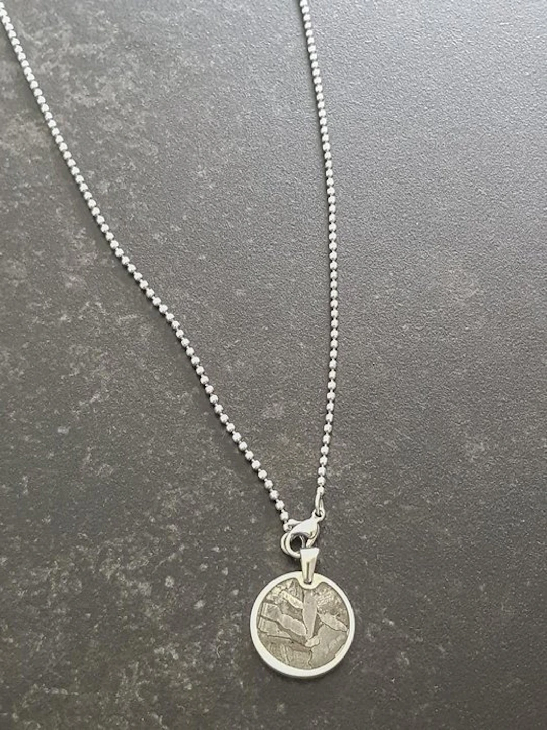 Muonionalusta meteorite HQ Pendant Swedish MUO - Height...
