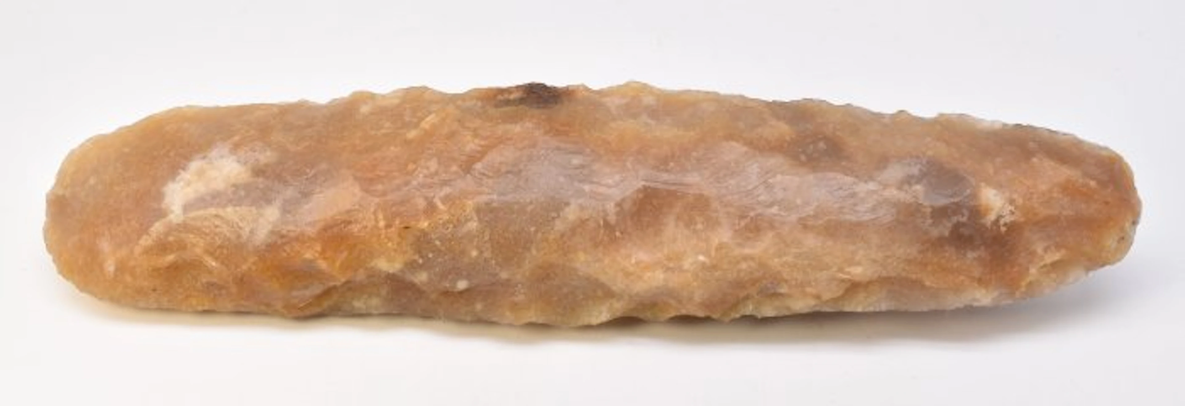 Neolithic Flint Large bifacial pick from Grand Pressigny.