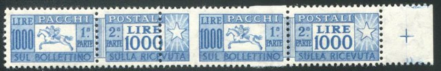 Italian Republic 1955 - Postage stamps 1000 Lire