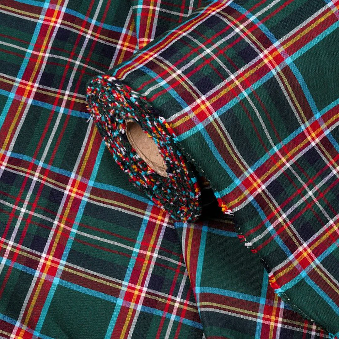 GCFabrics – Thread-dyed Cotton Fabric with Scottish...