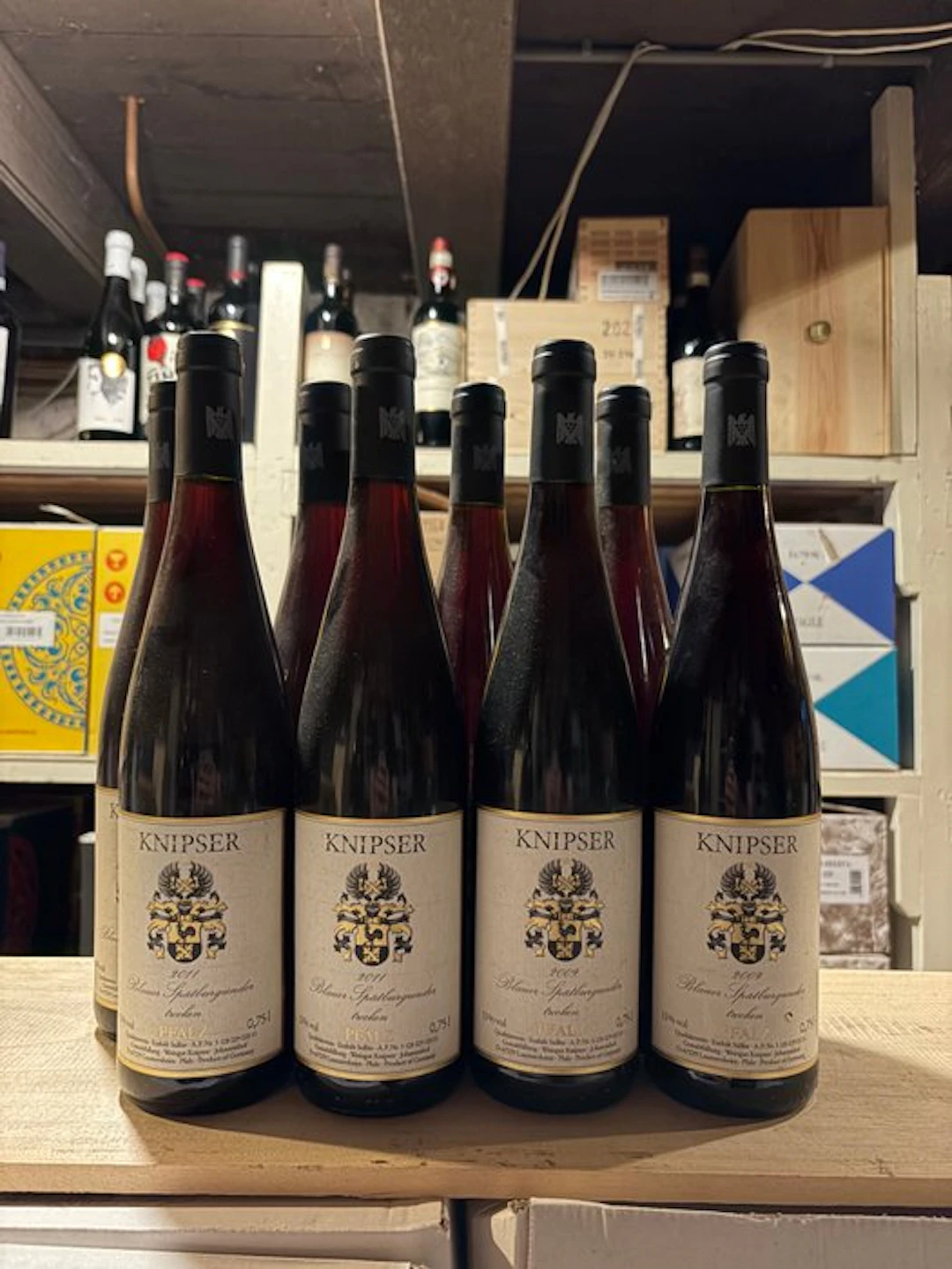 2011 Knipser Blauer Spätburgunder - Pfalz - 8 Bottles (0.75L)