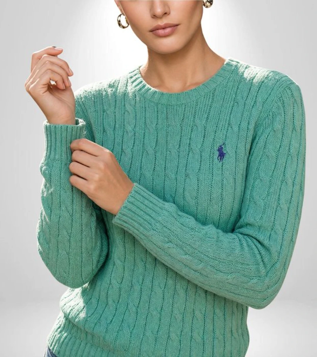 RALPH LAUREN - Premium Glamour Sweater Chic Exclusive Special Collection Tg