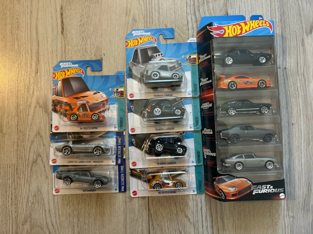 Hot Wheels 1:64 - Model car (12) - Hot Wheels Fast & Furious set