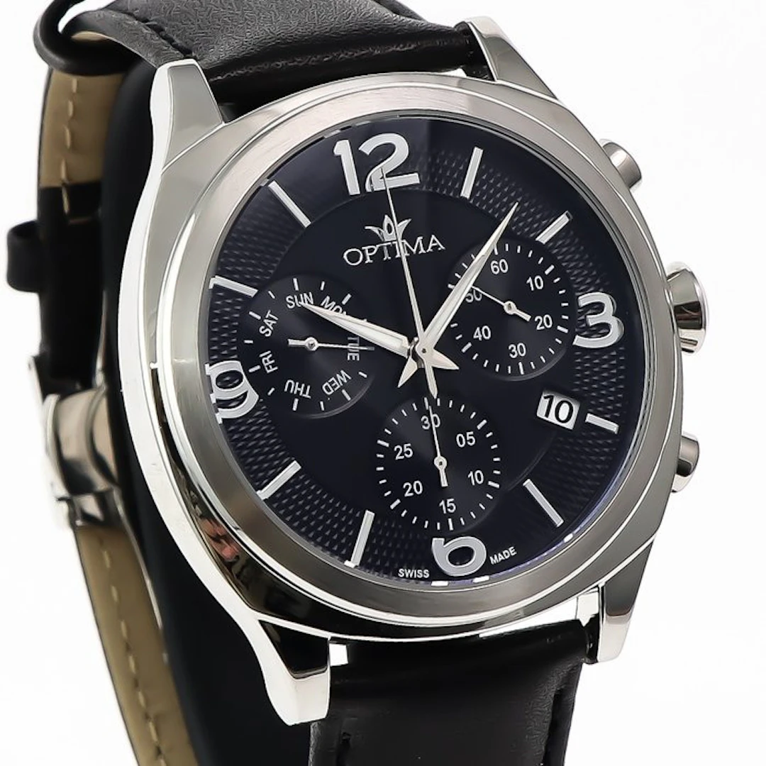 Optima - Swiss Made Chronograph Watch - OSC449-SL-3 - No...