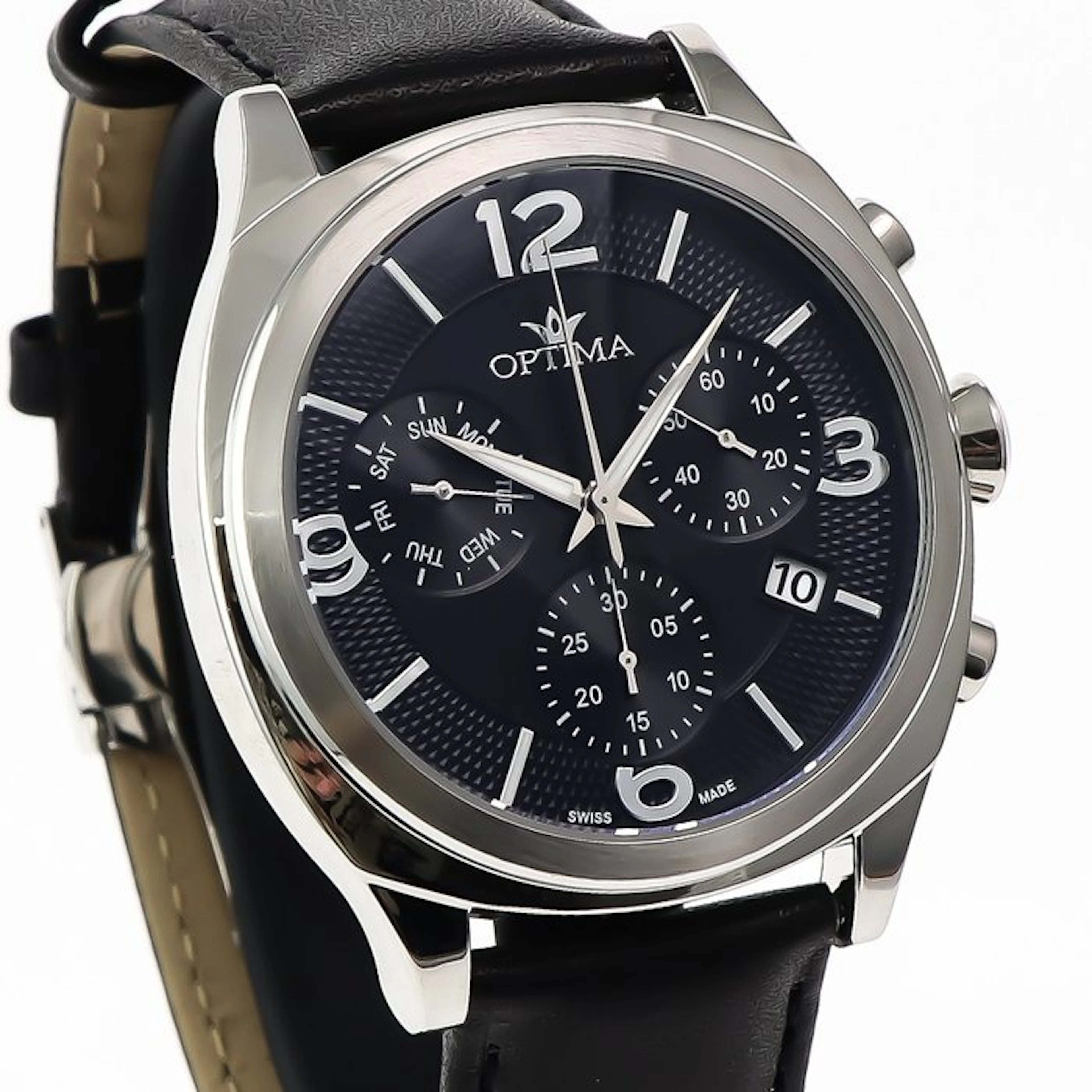 Optima - Swiss Made Chronograph Watch - OSC449-SL-3 - No...