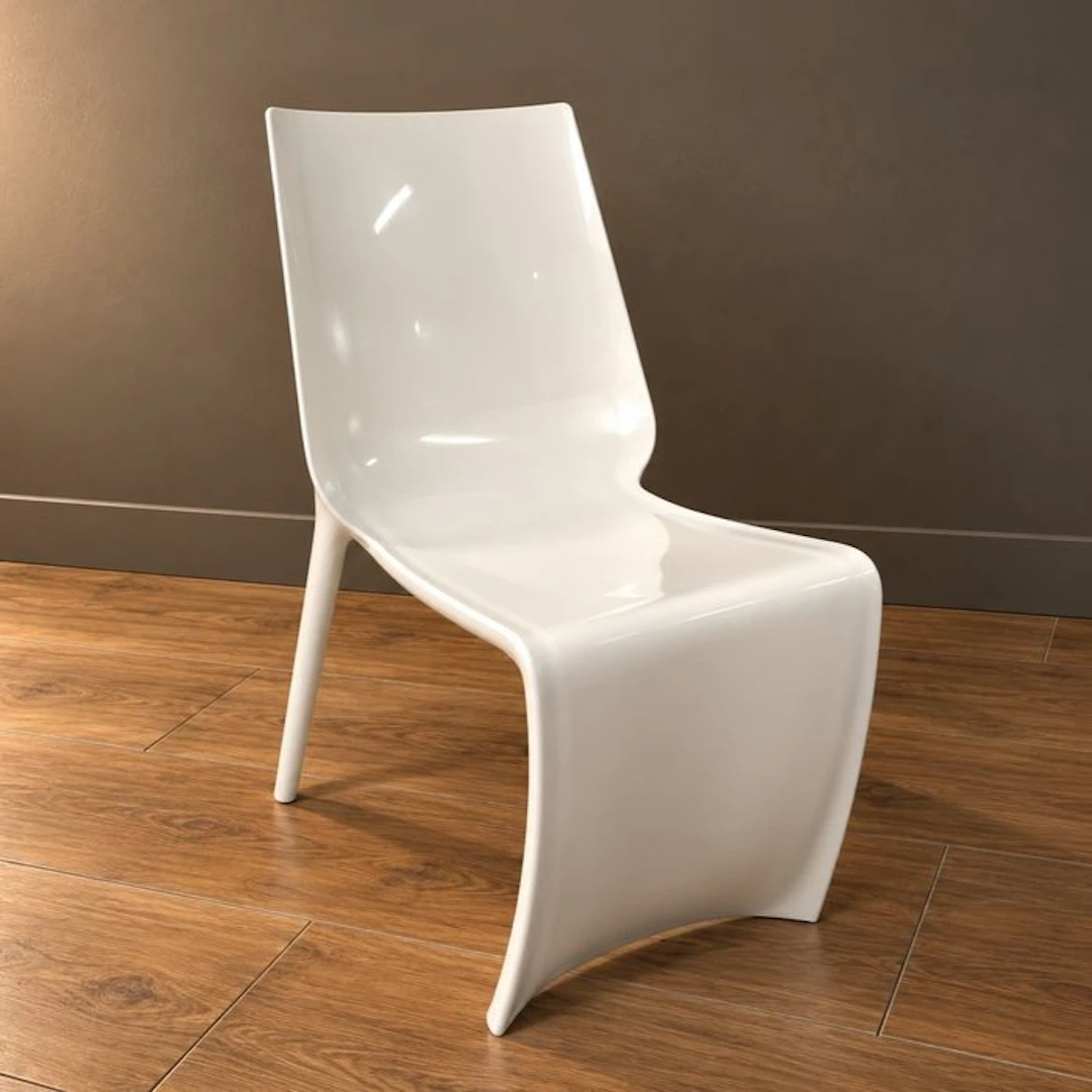 Pedrali - Claudio Dondoli - Chair - Sculptural. - Exclusive design.