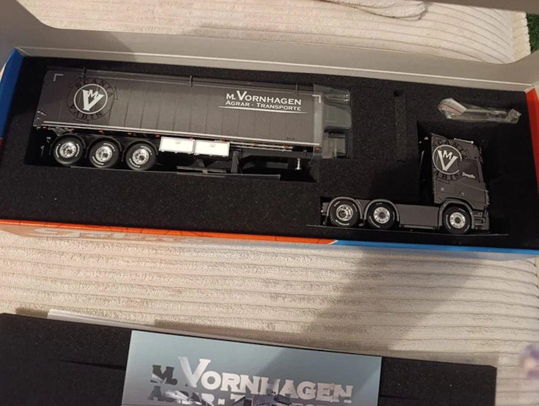 Tekno 1:50 - Model truck - Scania remorque M. Vornhagen