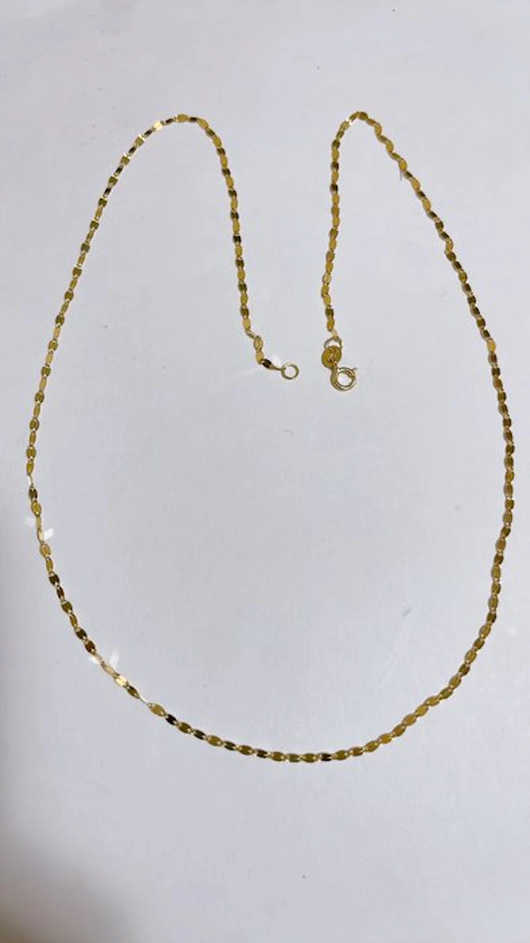 No reserve price - Necklace - 18 kt