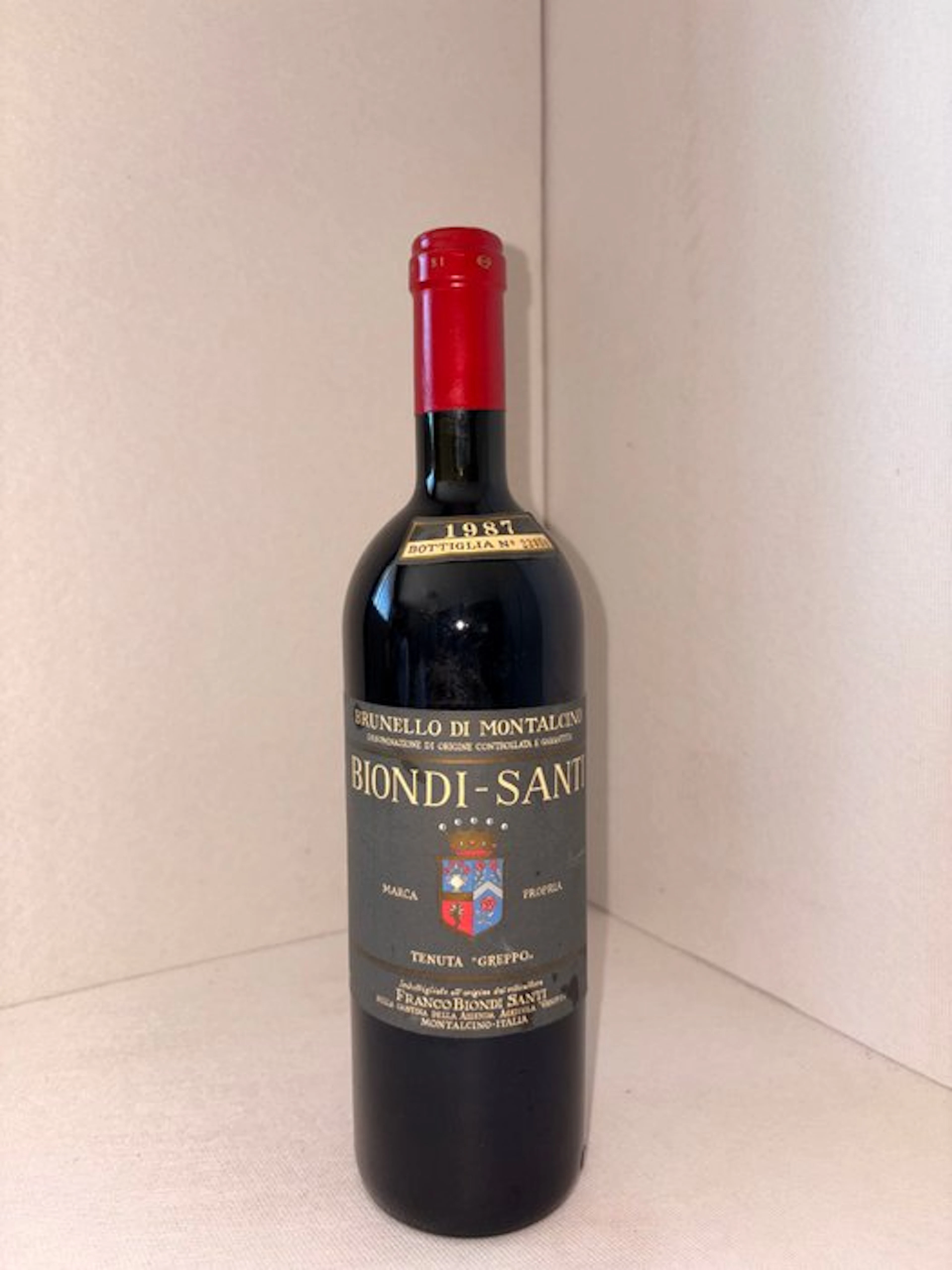 1987 Biondi Santi, Tenuta Greppo - Brunello di Montalcino - 1 Bottle (0.75L)