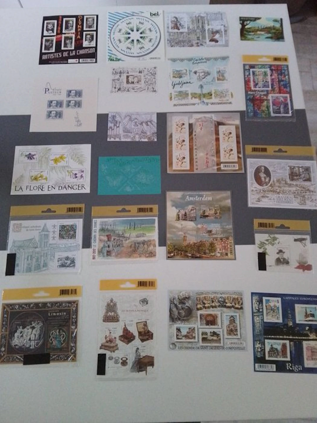 France 2015/2022 - Stamp collection: blocks and sheets from France
