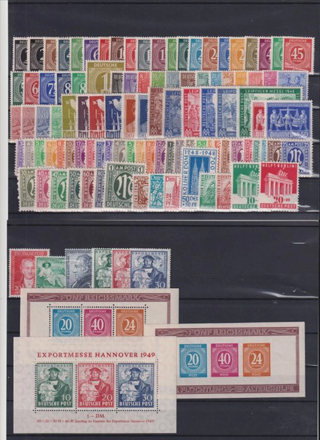 Allied Occupation - Germany 1946/1949 - Collection of General Issues