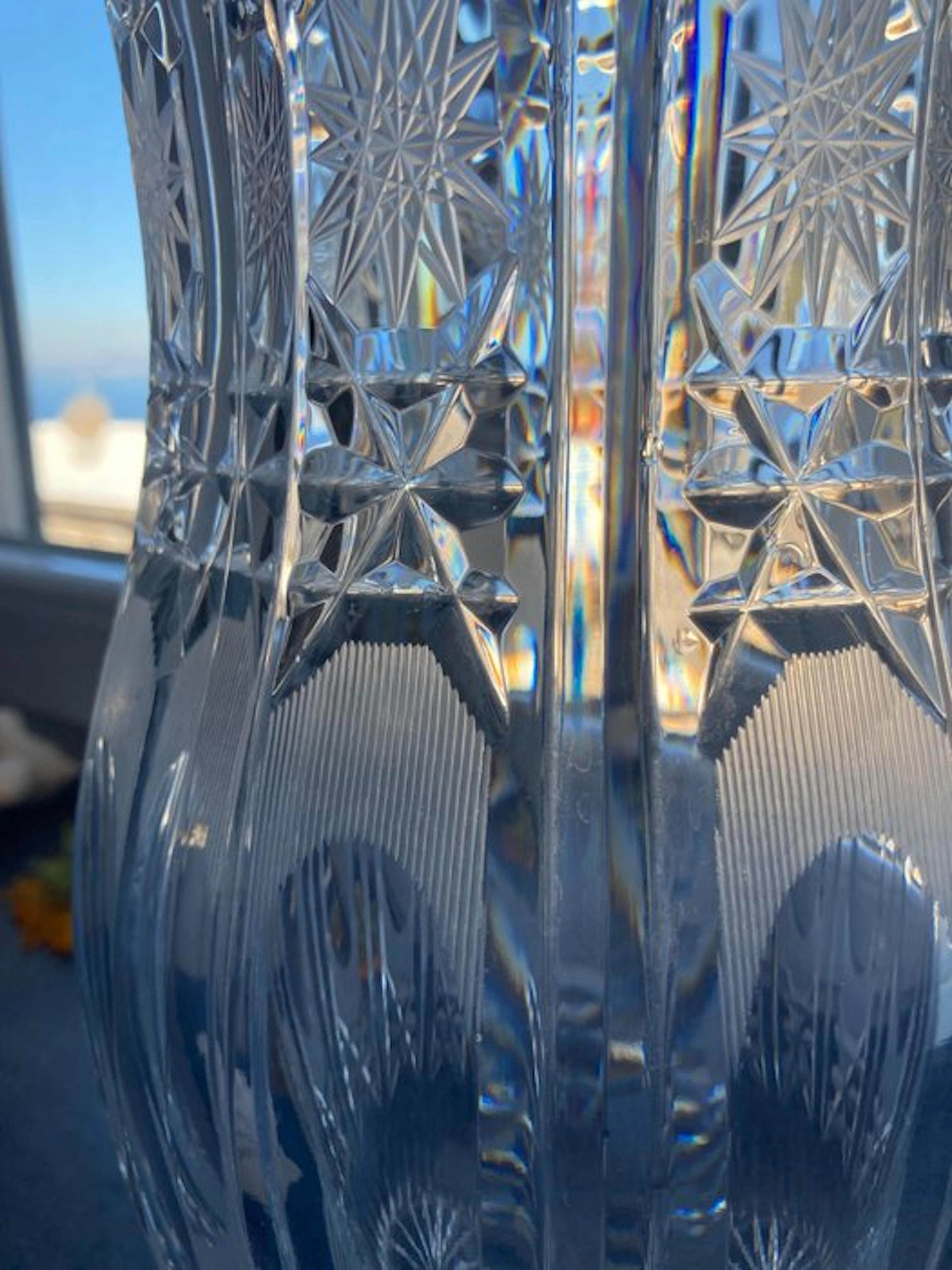 Baluster vase - Crystal