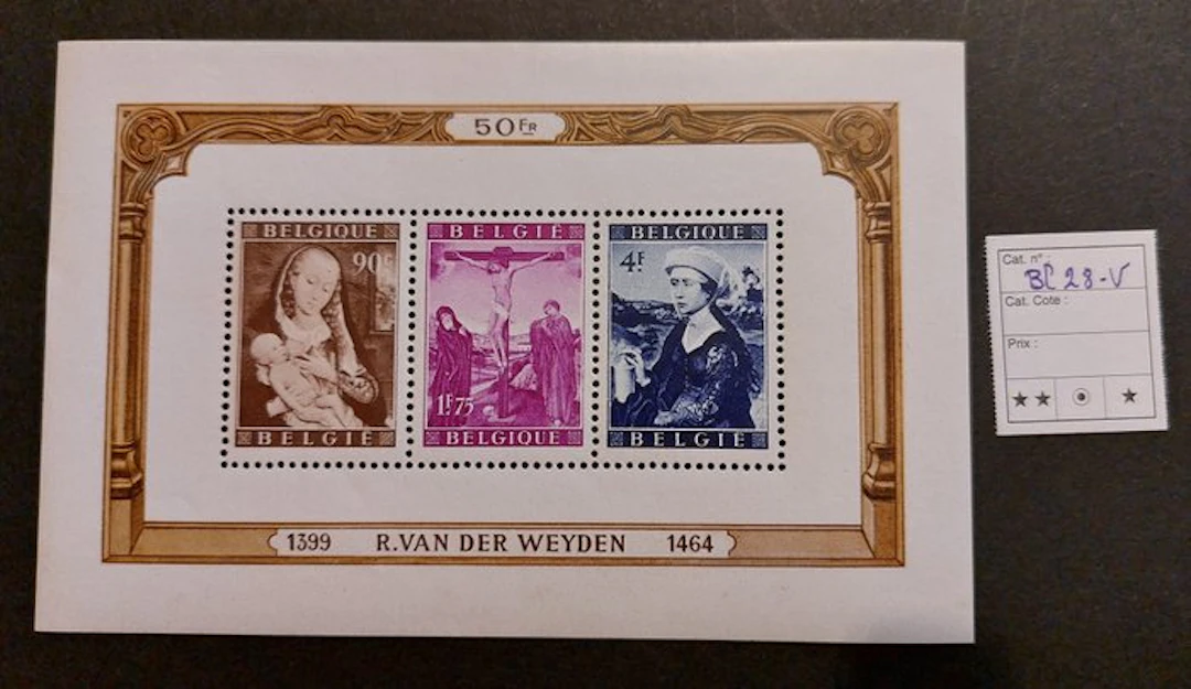 Belgium 1979 - Emerald on the forehead - obp B28-V