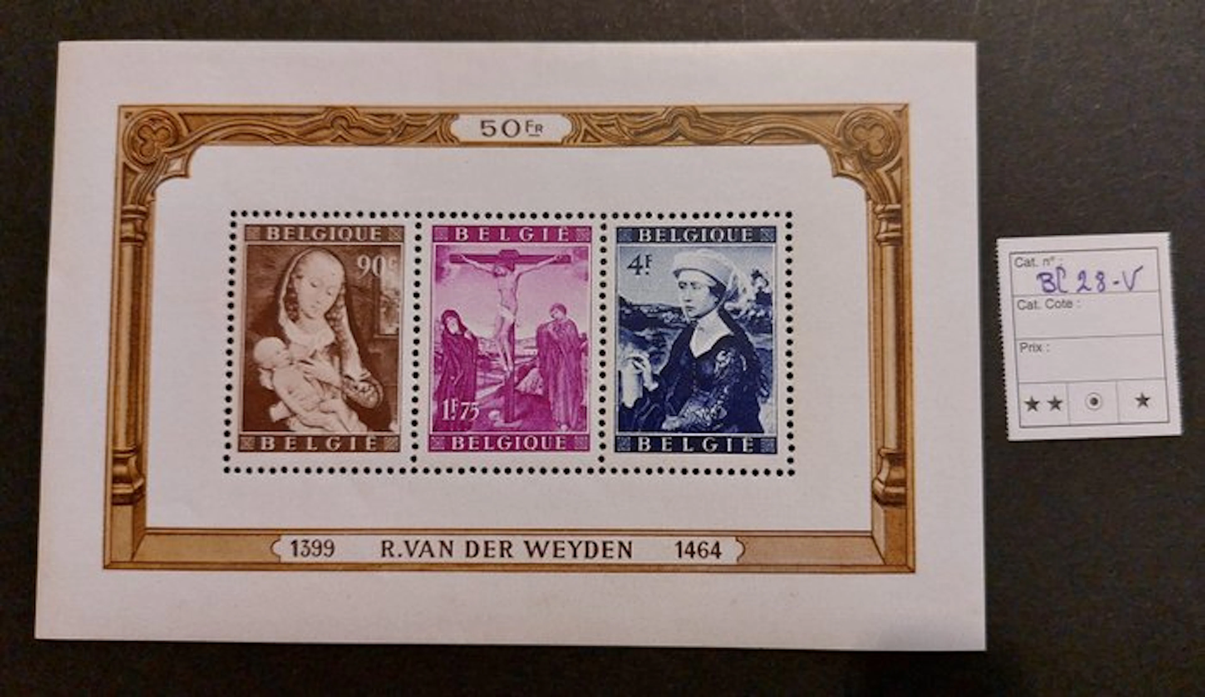 Belgium 1979 - Emerald on the forehead - obp B28-V