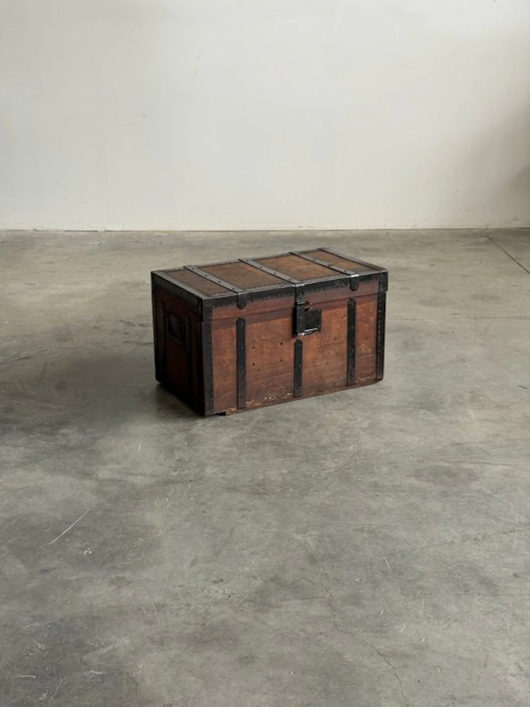 Storage trunk - Wood, Metal - Military