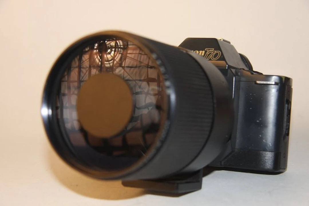Olympus T70 + Seimar 8/500mm mirror lens | Single lens reflex camera (SLR)