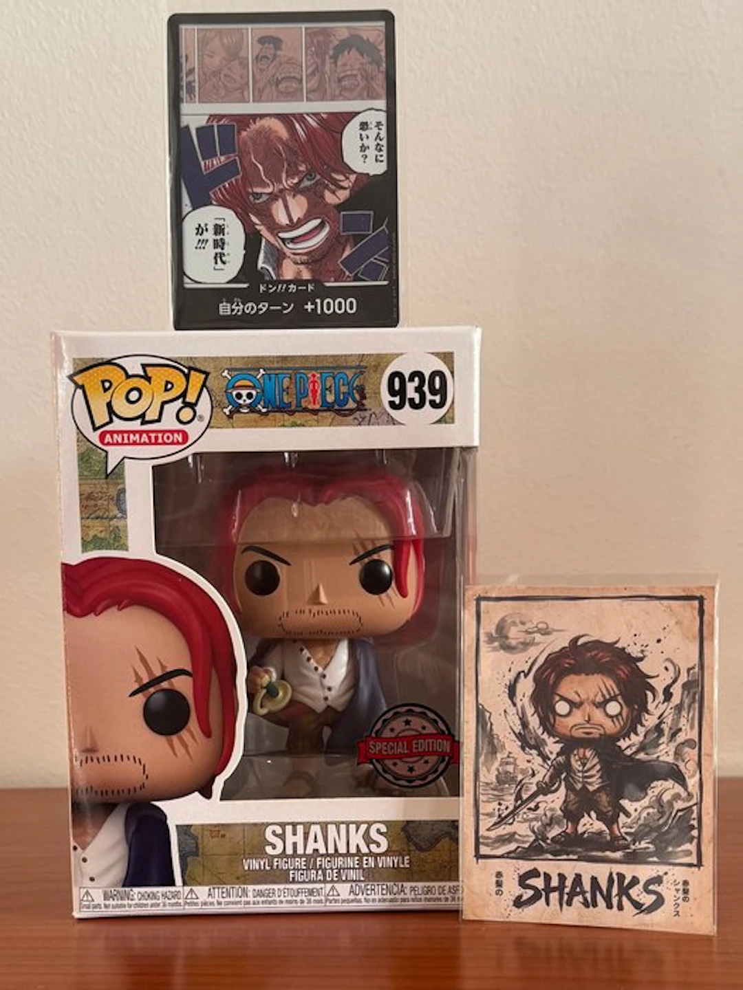 Funko - Funko Pop - One Piece - Shanks #939 – Special...