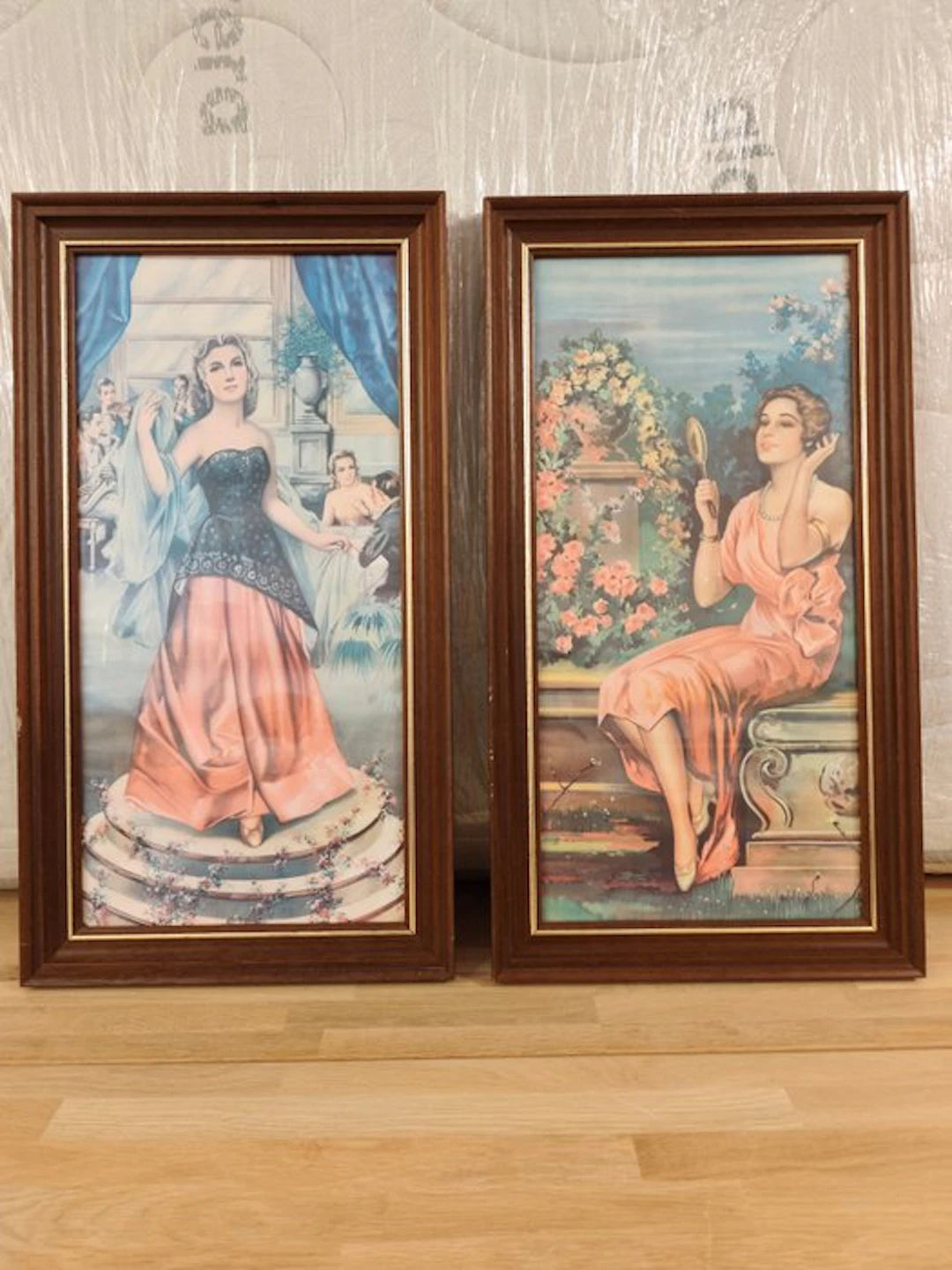 Art Deco Elegant Ladies / Boudoir Series - 2 Offset Print...