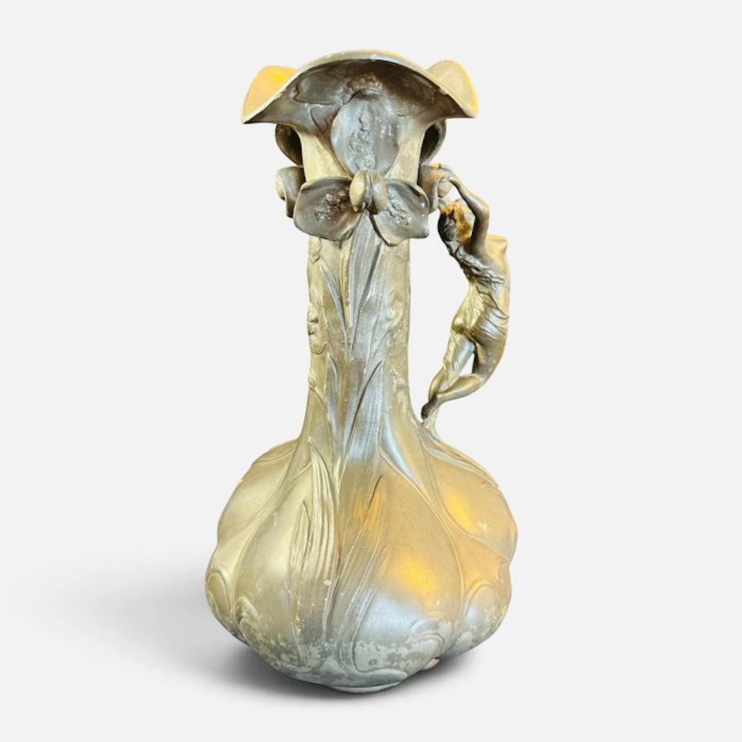 Jean-Maurice Petizon - Vase - Metal, Tin