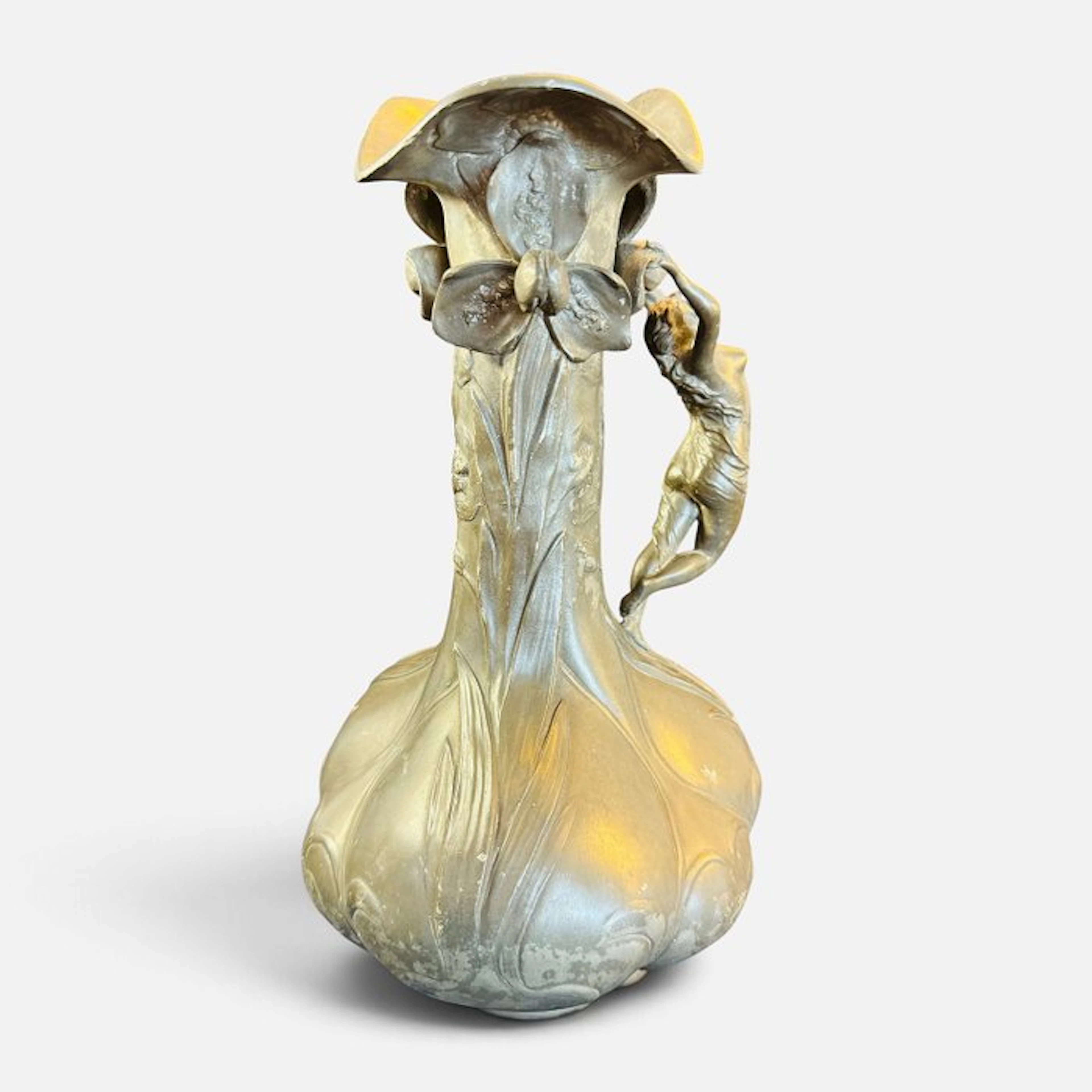 Jean-Maurice Petizon - Vase - Metal, Tin