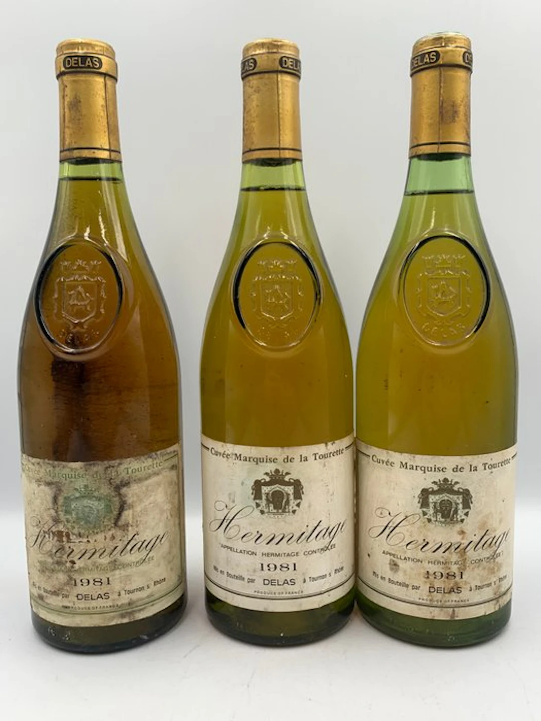 1981 Delas Hermitage Cuvée Marquise de la Tourette...