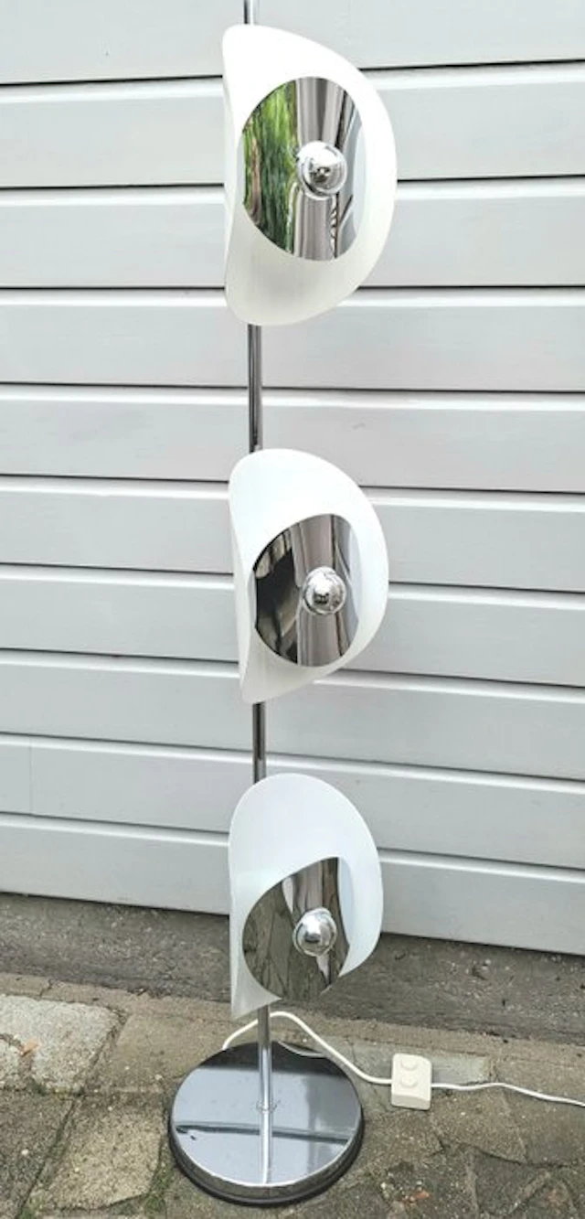 Brevettato - Goffredo Reggiani - Lamp - Floor lamp - Metal