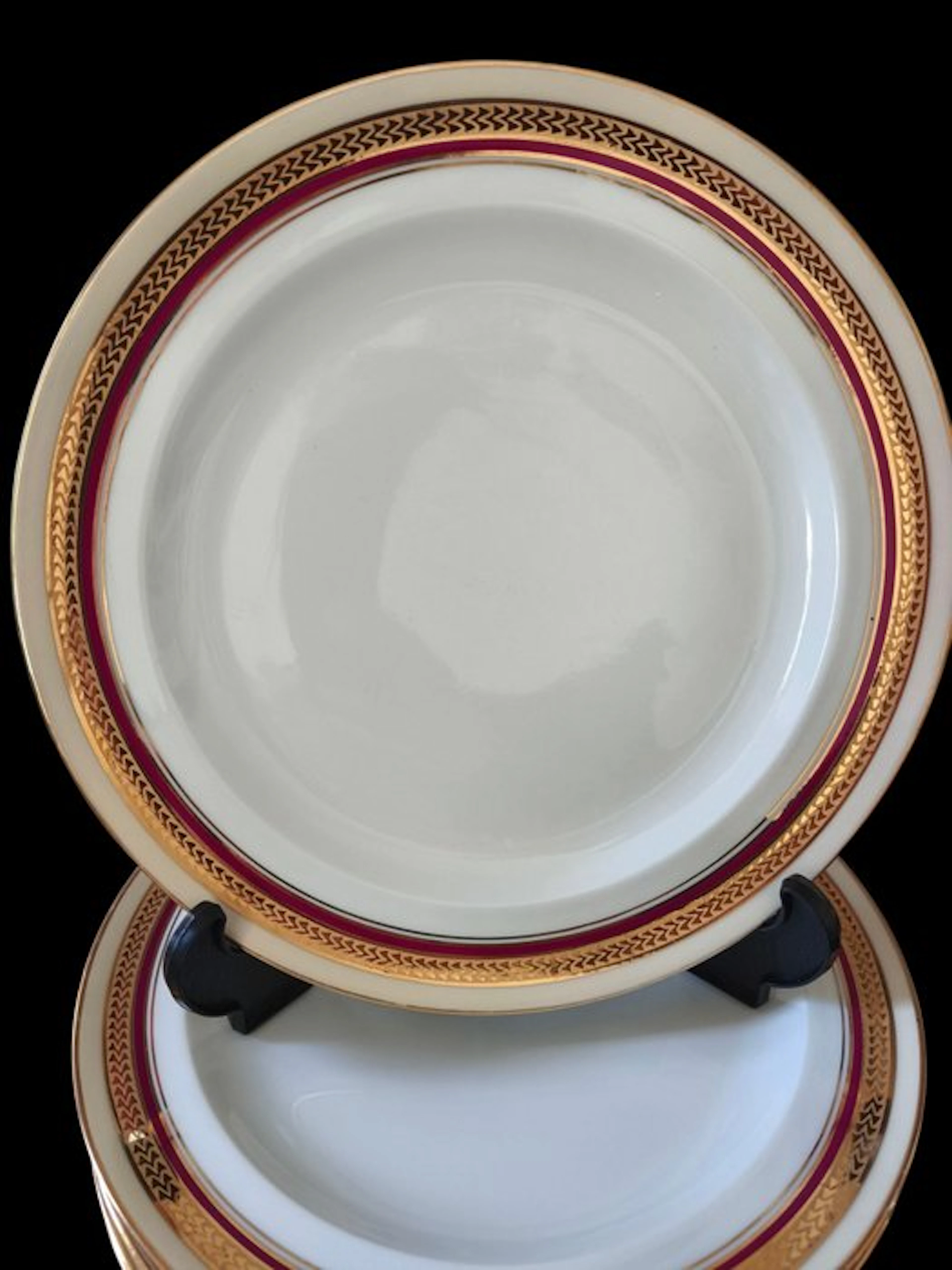 Bardet Limoges France - Alfred Lanternier - Table service for 6 (18)